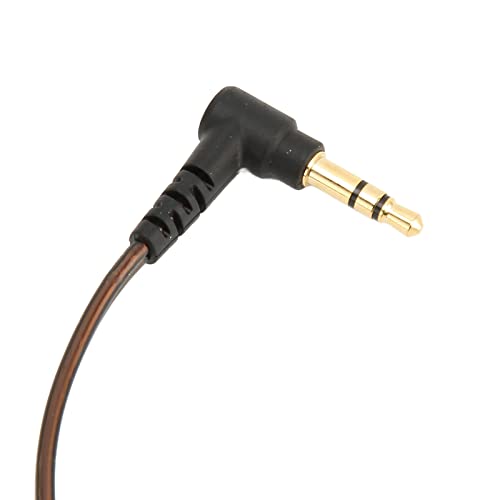 Zopsc Replacement Earphone Cable for IRock A8 3.9ft, Gold Plated 3.5mm Plug Lossless Earphone Audio Cable.