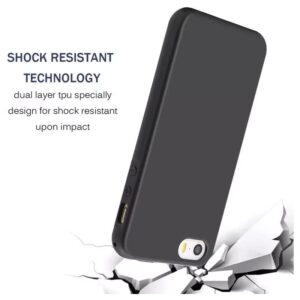 WDMYLFTW Case for Ulefone Note 12 + [2 Pack] Glass Screen Protector Tempered Film - Transparent Silicone Soft Flexible Bumper Shockproof TPU Protective Cover Shell for Ulefone Note 12 (Black)