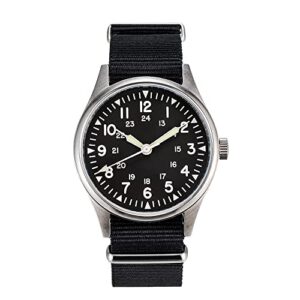 qm men's waterproo watch100meter classica us american113a aviation military pilot special forces sm8023 (qm8023a)