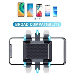 Rearview Mirror Phone Holder for Car-360° Rotatable and Retractable Car Phone Holder with Adjustable Length Upgraded Multifunctional Rearview Mirror Phone Holder for All Mobile Phones and All Car