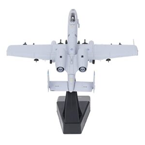 Naroote Model Plane, A-10 Alloy Aircraft Model 1:100 Scale Stylish Fighter Aircraft Model Rocket for Desktop Decoration