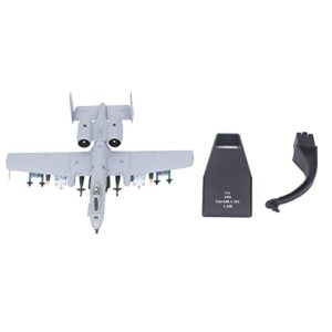 Naroote Model Plane, A-10 Alloy Aircraft Model 1:100 Scale Stylish Fighter Aircraft Model Rocket for Desktop Decoration