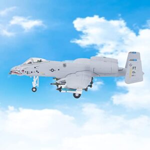 Naroote Model Plane, A-10 Alloy Aircraft Model 1:100 Scale Stylish Fighter Aircraft Model Rocket for Desktop Decoration