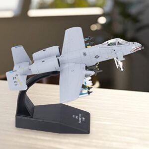 Naroote Model Plane, A-10 Alloy Aircraft Model 1:100 Scale Stylish Fighter Aircraft Model Rocket for Desktop Decoration