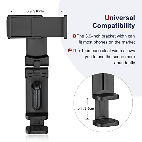 for Universal Airplane Travel Phone Holder: Travel Essentials Phone Mount for Desk with Multi-Directional 360 Degree Rotation,Travel Accessories Must Haves Phone Holder for Flying,Table or Outdoor