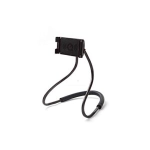 cell phone stand hanging on neck upgraded-gooseneck phone holder-360 rotation tablet mount bracket-angle holder-flexible mount stand-lazy bracket