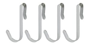 エレクター basic series bfc hooks, chrome (pack of 4)