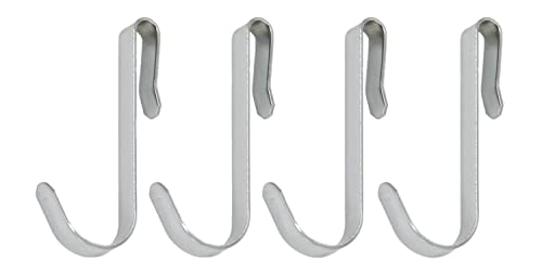 エレクター Basic Series BFC Hooks, Chrome (Pack of 4)