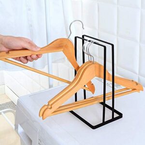 Yuehuam Hanger Organizer Hanger Stacker for Closet Laundry Room,Heavy Duty Iron Clothes Hanger Holder Organizer Coat Hanger Storage Rack Stand Organizer