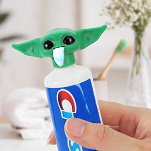 2023 new y-oda toothpaste topper, toothpaste topper child toothpaste cap toothpaste dispenser for kids and fans gift box