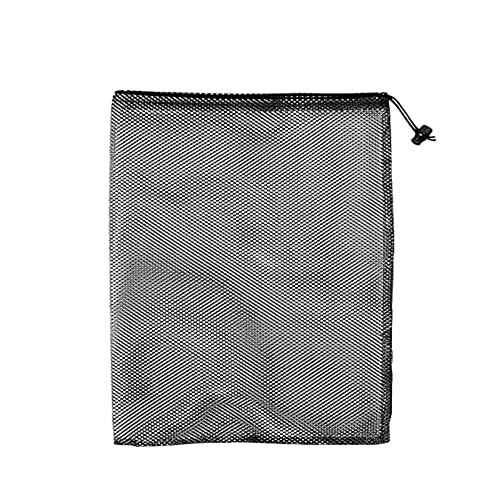 Mesh Filling Bag Portable Nylon Mesh Drawstring Laundry Bag Beach Travel Camping Bag Tool Rinsing Trip Swimming Outdoor