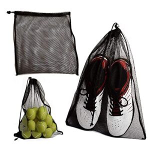 Mesh Filling Bag Portable Nylon Mesh Drawstring Laundry Bag Beach Travel Camping Bag Tool Rinsing Trip Swimming Outdoor