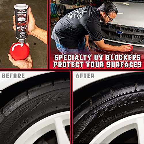 Chemical Guys TVD_107_1603 V.R.P. Vinyl, Rubber and Plastic Non-Greasy Dry-to-The-Touch Long Lasting Super Shine Dressing for Tires, 16 fl oz & SPI_993_16 Nonsense All Surface Cleaner 16 fl. Oz