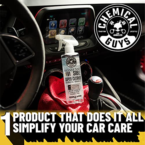 Chemical Guys TVD_107_1603 V.R.P. Vinyl, Rubber and Plastic Non-Greasy Dry-to-The-Touch Long Lasting Super Shine Dressing for Tires, 16 fl oz & SPI_993_16 Nonsense All Surface Cleaner 16 fl. Oz