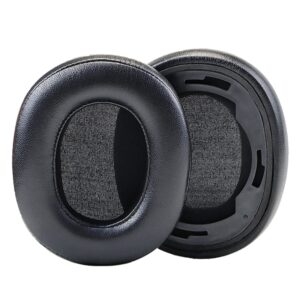 professional replacement earpads cushions for turtle beach ear force elite 800/800x wireless gaming headset (protein leather)