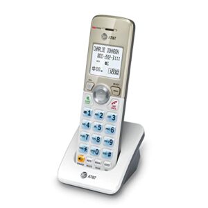 AT&T DL70019 Accessory Handset for DL72x19 Phone with Bluetooth Connect to Cell, Call Blocking, 1.8" Backlit Screen, Big Buttons, intercom, and Unsurpassed Range