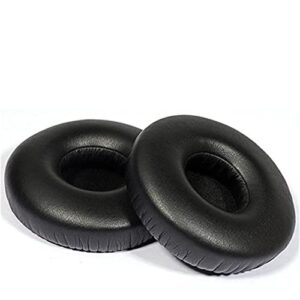 1pair ear pads replacement headphones accessories earmuffs foam pad soft leather protective cover for jbl synchros e40bt e40(black)