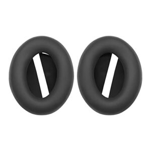 kwmobile TPU Silicone Covers Compatible with Bose Noise Cancelling 700 / NC700 (Set of 2) - Headphone Cover - Black