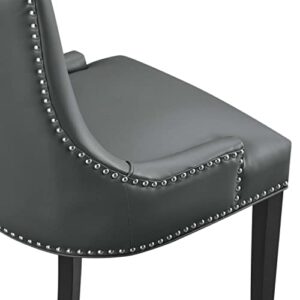 Modway Marquis Chair, Gray 25 x 22 x 36