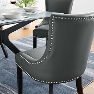 Modway Marquis Chair, Gray 25 x 22 x 36