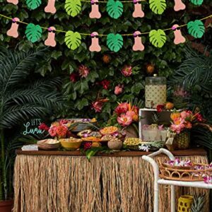 Tropical Bachelorette Party Banner Tropical Palm Leaves Banner for Beach Bachelorette Party Hawaiian Luau Summer Tropical Bach Party Decorations