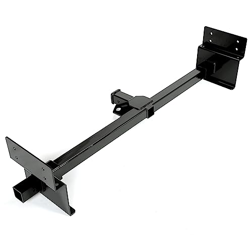 HECASA 2" Trailer Hitch Adjustable Compatible with Universal RV w/Frames up to 72 Inches Powder Coated Steel