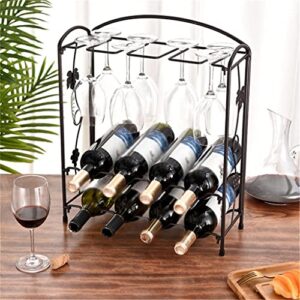 DOUBA Wine Cabinet Display Rack Metal Wine Bottle Rack Bracket Wine Bottle Storage Wine Cabinet Wine Rack Wine Utensils