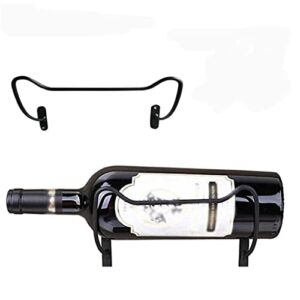 DOUBA Bar Wall Mounted Wine Rack Wine Bottle Storage Display Rack with Screw Metal Hanging Storage Rack