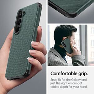 EJGNA Military-Grade Hybrid Case for Galaxy S23, Shockproof Anti-Scratch Bumper Cover, 6.1'' - Green