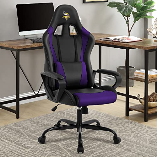 Gaming Chair Office Chair High Back Racing Computer Chair Task PU Desk Chair Ergonomic Swivel Rolling Chair with Lumbar Support for Home Office