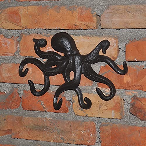 luckxuan Wall Hooks Coat Hooks Wall Mounted Coat Hooks Key Hook Storage Home Wall Mounted Cast Iron Hat Holder Bag Hanging Hanger Decorative Room Antique Heavy Duty Coat Hook