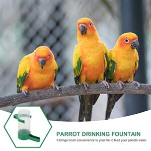 Totority Bird Water Dispenser, 10pcs Bird Drink Feeder Dispenser Bottle Drinking Cup Bowls Pigeon Self Drinker Pet Birds Cage Hanging Birds Supplies