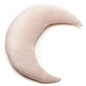 ullabelle decorative pillow, decorative nursery pillow, playroom décor, cute throw pillows (pink moon)