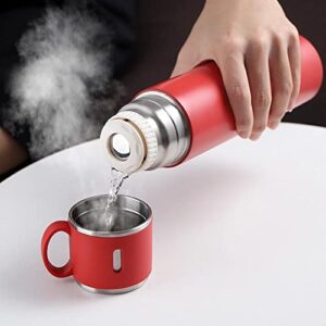 XDCHLK Stainless Steel Insulated Keep Cool Thermos Cup Bottle Vacuum Flasks Double Wall Travel (Color : E)