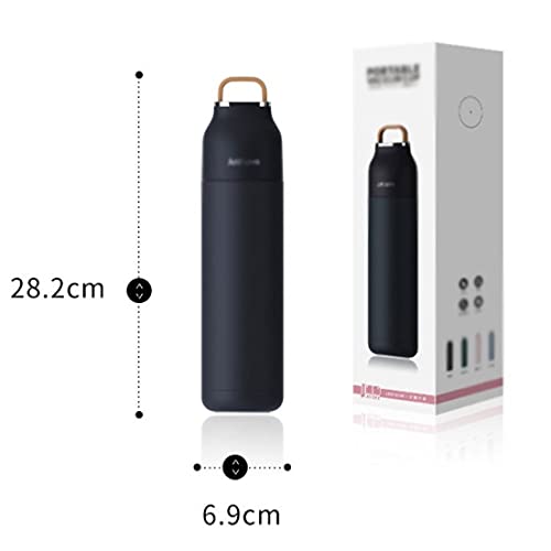 XDCHLK Thermos Bottle Vacuum Flask Stainless Steel Tumblers Travel Coffee Cups Insulated Lids Mug (Color : Gray)