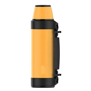 xdchlk travel portable thermos for tea, large cup mugs for coffee, water bottle, stainless steel (color : a)