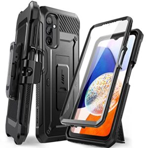 SUPCASE Unicorn Beetle Pro Case for Samsung Galaxy A14 5G (2023), Full-Body Rugged Belt-Clip & Kickstand Case with Built-in Screen Protector (Black)