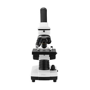 czdyuf 64x-640x professional biological microscope up/down led monocular microscope for students kids education with slides