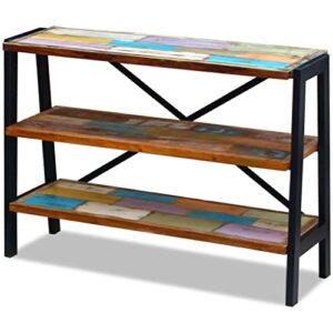 seasd sideboards and buffets decor 3 shelves solid reclaimed wood