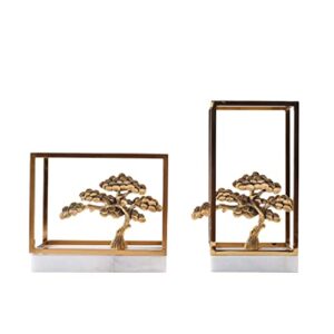 orgjwd copper metal ornaments model room sales office bookcase desk bogu shelf decoration
