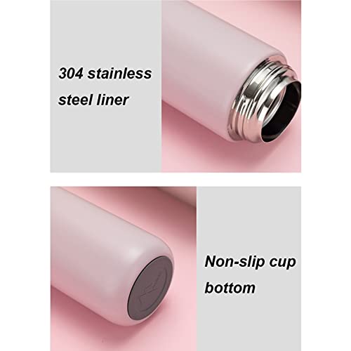 SEASD 350ml Coffee Mug Thermos Stainless Steel Vacuum Insulated Bottle BPA Free Travel Mini Thermal Flask (Color : C)