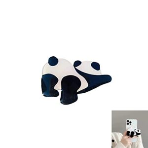 jcyuani cellphone ring holder cute panda phone holder phone holder good companion for watching movies and videos lazy person essential phone holder