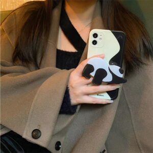 JCYUANI Cellphone Ring Holder Cute Panda Phone Holder Phone Holder Good Companion for Watching Movies and Videos Lazy Person Essential Phone Holder