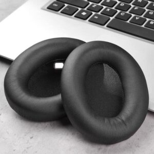 Replacement Ear Pads Cushions Compatible with Sony WH-1000XM4, Earpads for WH 1000XM4 Headphones, Soft High Protein Leather, Superior Noise Isolation Memory Foam