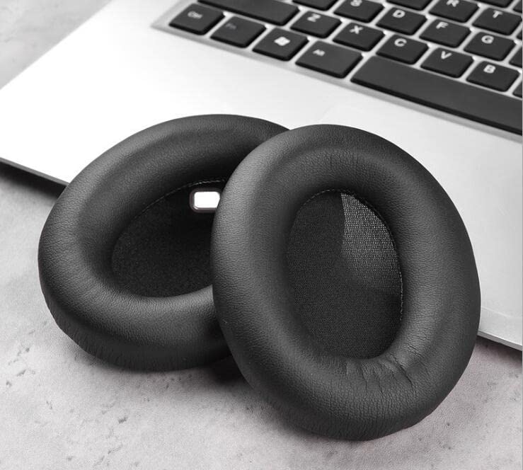 Replacement Ear Pads Cushions Compatible with Sony WH-1000XM4, Earpads for WH 1000XM4 Headphones, Soft High Protein Leather, Superior Noise Isolation Memory Foam