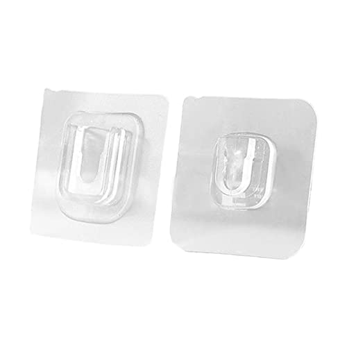 PETSOLA PVC Double-Sided Wall Utility Hooks