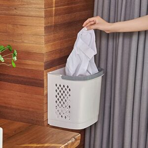 2-Tier Laundry Basket with Wheel Rolling Laundry Sorter Hampe Bathroom,plplaaoo Sorter Basket,Laundry Basket Bottom Opening Closing Design Dirty Clothes Hamper with Storage Shelf for Bathroom