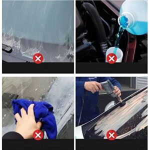 Car Glass Oil Film Removal Wipes, Car Glass Oil Film Cleaner, Oil Film Remover for Car Window, Glass Cleaner Wipes for Car Windows (75PCS)