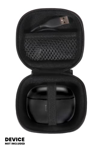 Alltravel Earbuds Case for JBL Tune 125TWS True Wireless in-Ear Headphones (Black)