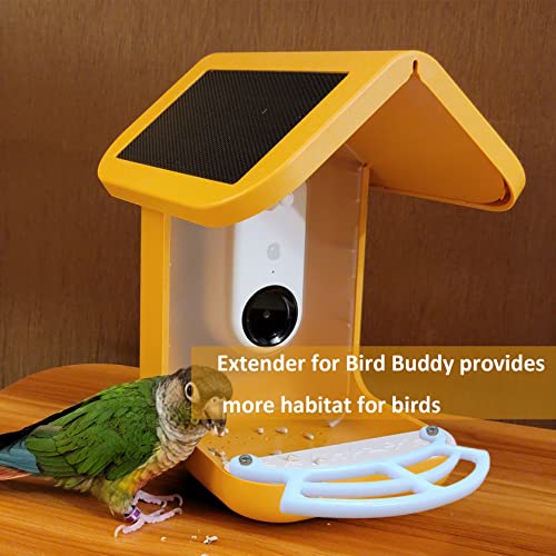 PIAOLGYI Perch for Bird Buddy Smart Bird Feeder,Accessories Compatible with Bird Buddy Birdfeeder(White)